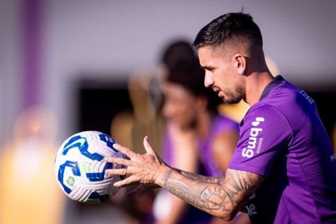 Igor Conrado não vem tendo chances com Dorival  -  (crédito: Foto: Rodrigo Coca/Agência Corinthians )