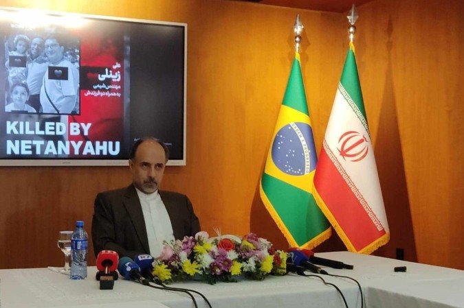 Abdollah Nekounam Ghadirli, embaixador da República Islâmica do Irã no Brasil