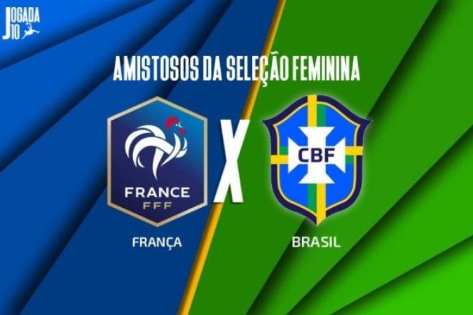 França e Brasil se enfrentam nesta sexta-feira em amistoso antes da Copa do América - (crédito: Arte: Jogada10) França e Brasil se enfrentam nesta sexta-feira em amistoso antes da Copa do América - (crédito: Arte: Jogada10)