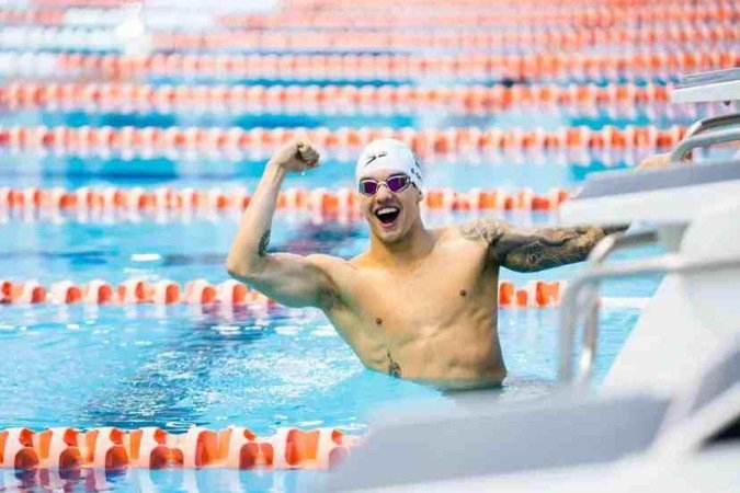 Atual campeão panaricano nos 100m livre, nadador brasileiro tem a missão de impulsionar o evento, marcado entre 9 e 23 de agosto, no Paraguai -  (crédito: ID FILMS/Panam Sports)