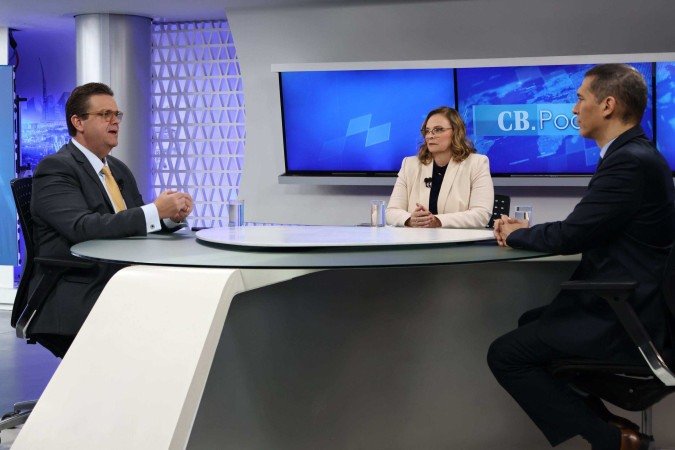  26/06/2025 Bruna Gaston CB/DA Press.CB Poder, Wolney Queiroz. Na bancada Denise Rothenburg e Carlos Alexandre de Souza 
       -  (crédito:   Bruna Gaston CB/DA Press)