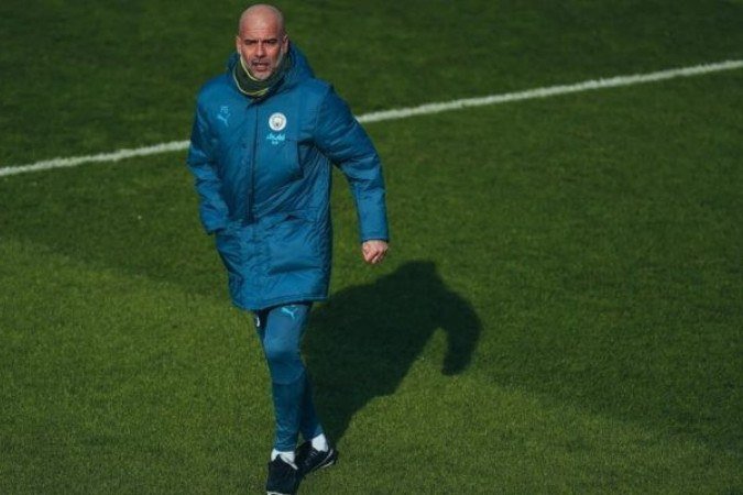 Guardiola fica feliz com atuação do Manchester City contra a Juventus - (crédito: Foto: Justin Setterfield/Getty Images) Guardiola fica feliz com atuação do Manchester City contra a Juventus - (crédito: Foto: Justin Setterfield/Getty Images)
