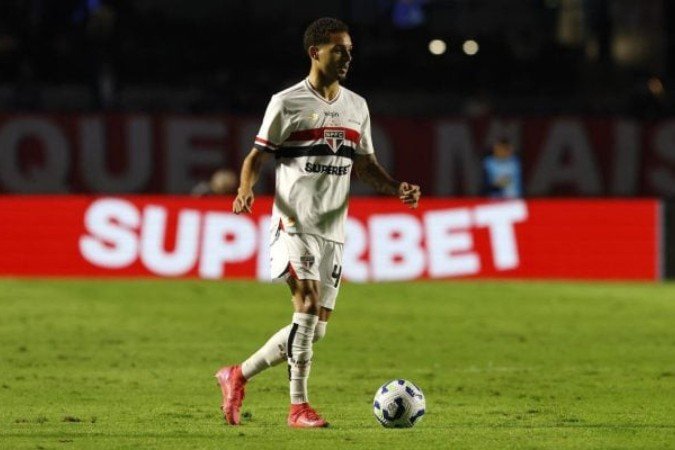 Matheus Alves está de saída do São Paulo -  (crédito: Rubens Chiri e Paulo Pinto/Saopaulofc.net)