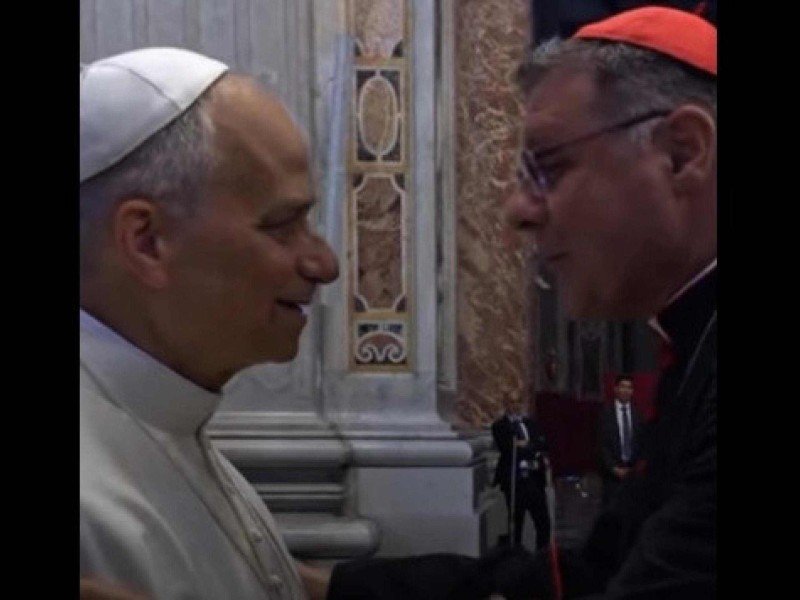 Arcebispo de Brasília tem encontro com o papa Leão XIV no Vaticano -  (crédito: Reprodução/Instagram)