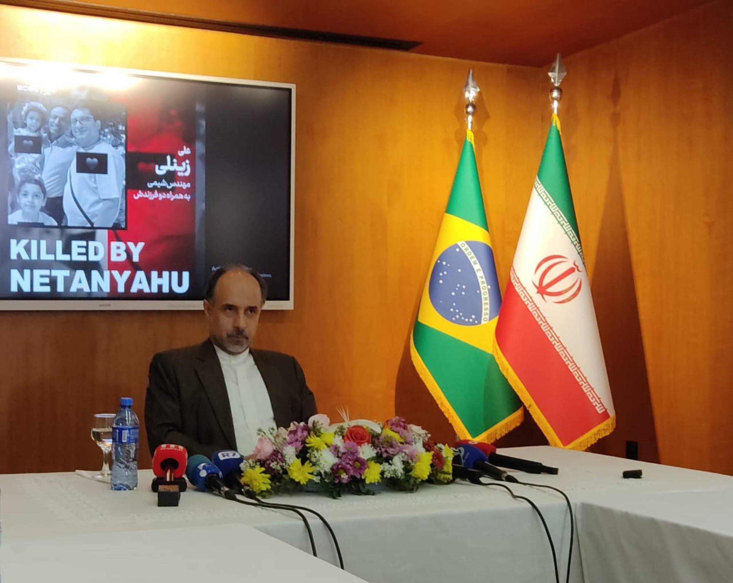 Abdollah Nekounam Ghadirli, embaixador da República Islâmica do Irã no Brasil