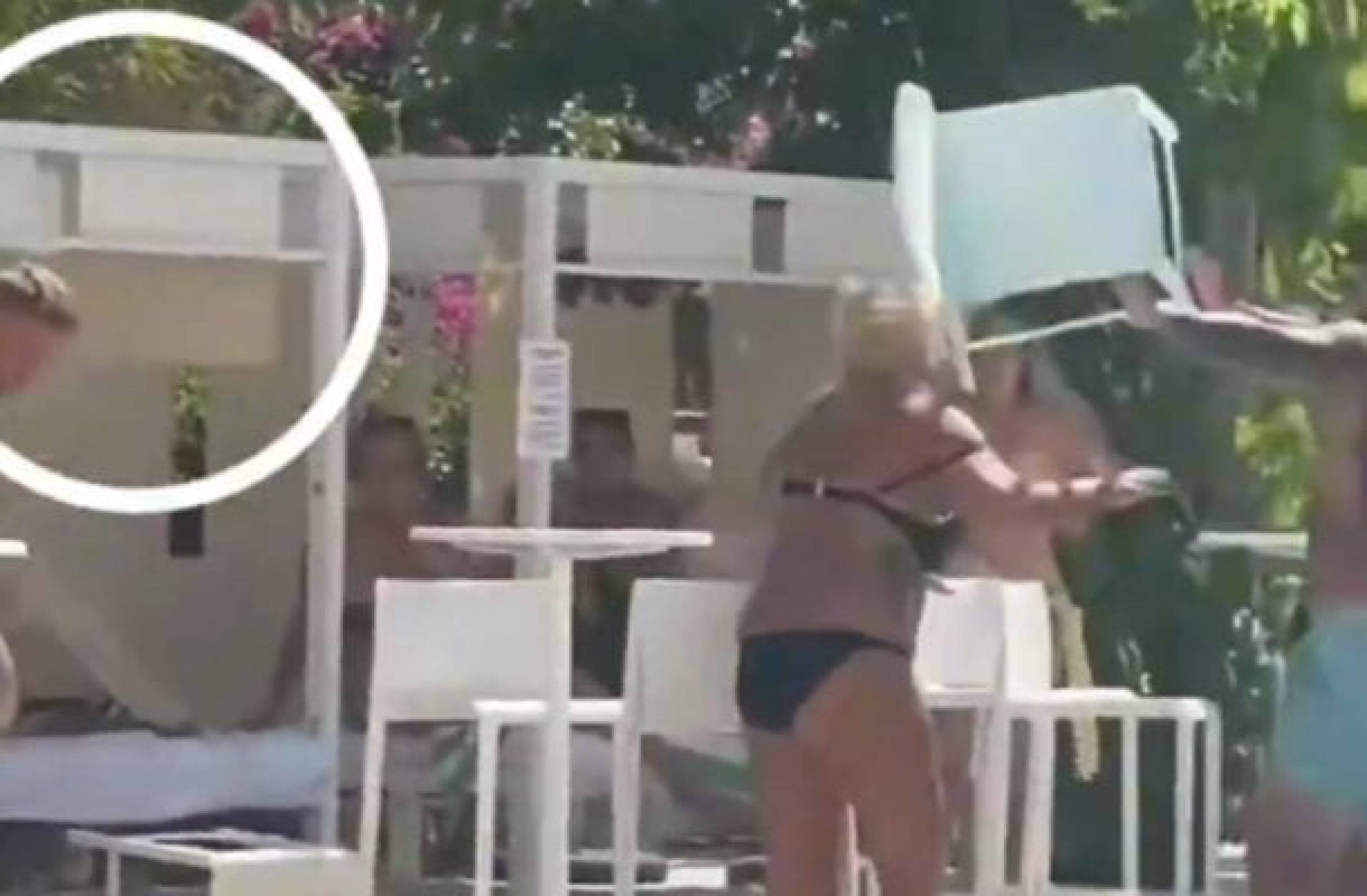Atacante inglês ‘nocauteia’ mulher com cadeira em Ibiza; veja vídeo
