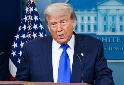 O presidente dos Estados Unidos, Donald Trump -  (crédito: BBC Geral)