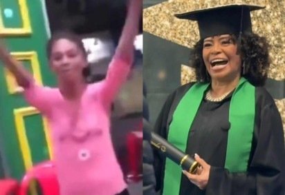 Ex-usuária de drogas, Maria Solange Amorim teve a vida mudada por vídeo em que dançava a música 'Holiday', da Madonna -  (crédito: Reprodução/Redes sociais)