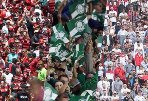 Fotos: Gilvan de Souza/Flamengo / Cesar Greco/Palmeiras / Paulo Pinto/São Paulo