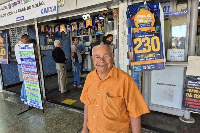 Raí Ferreira jogou em todas as edições da Quina de São João e usaria o valor do prêmio para investir - (crédito: Marcelo Thompson Flores/CB/DA Press) Raí Ferreira jogou em todas as edições da Quina de São João e usaria o valor do prêmio para investir - (crédito: Marcelo Thompson Flores/CB/DA Press)