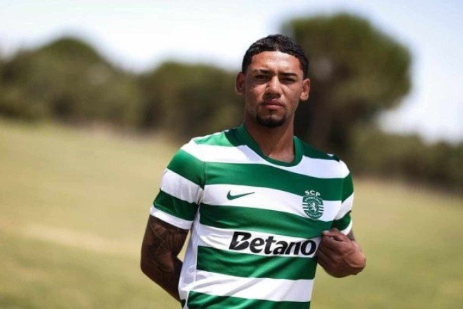 Rayan Lucas é o novo jogador do Sporting, de Portugal -  (crédito: Foto: João Pedro Morais / Sporting)