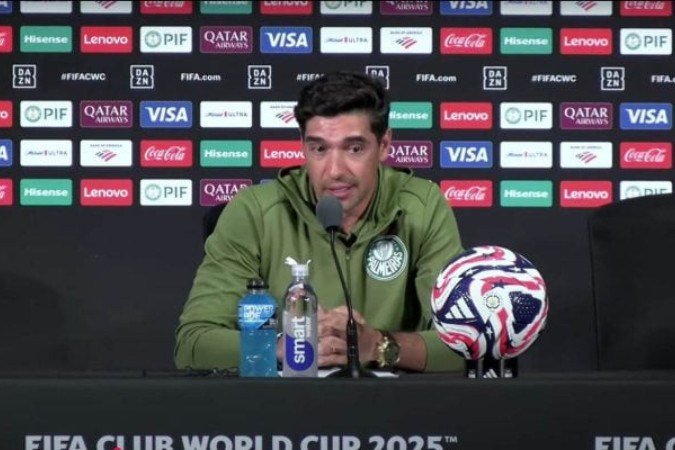 Abel Ferreira prepara o time para enfrentar o Botafogo neste sábado  -  (crédito: Foto: Divulgação )