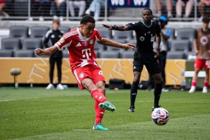 Musiala já marcou três gols no Mundial de Clubes -  (crédito: Foto: Divulgação/Bayern de Munique)