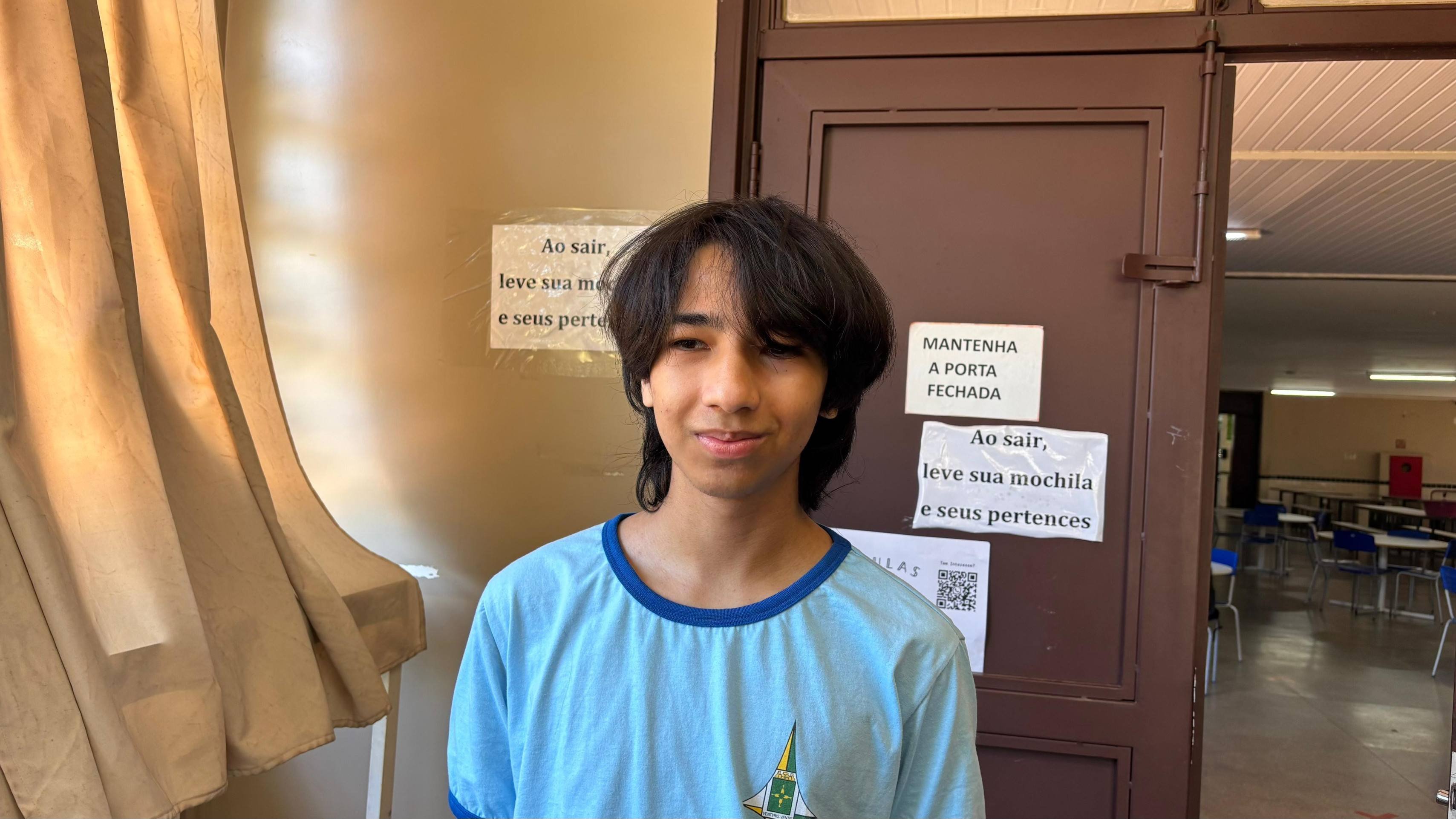 Rami Chaves já está bem familiarizado com a língua inglesa.