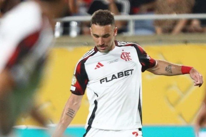 Léo Ortiz diz que elenco do Flamengo está preparado e concentrado para duelo com o Bayern - (crédito: Foto: Gilvan de Souza/Flamengo) Léo Ortiz diz que elenco do Flamengo está preparado e concentrado para duelo com o Bayern - (crédito: Foto: Gilvan de Souza/Flamengo)