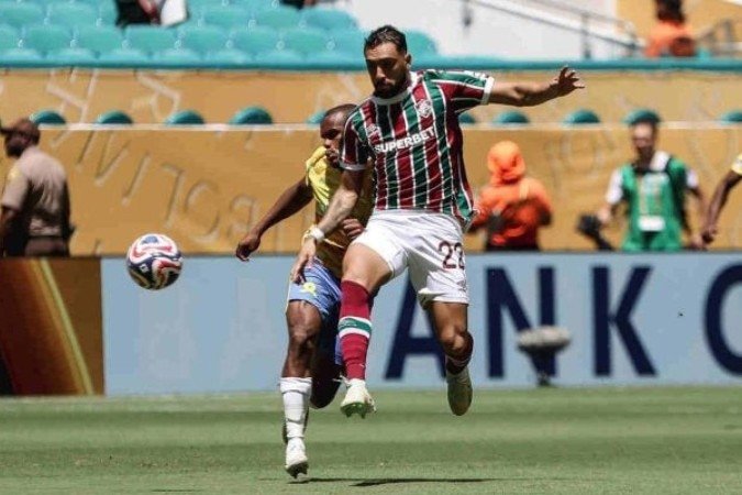 Freytes em ação com a camisa do Fluminense diante do Mamelodi Sundowns - (crédito: Foto: Lucas Merçon/Fluminense) Freytes em ação com a camisa do Fluminense diante do Mamelodi Sundowns - (crédito: Foto: Lucas Merçon/Fluminense)