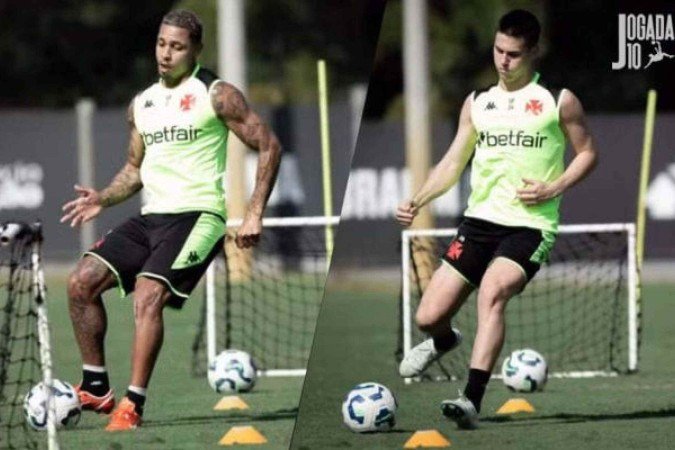 David e Estrella convivem com os últimos momentos de reeucperação - (crédito: Fotos: Matheus Lima/Vasco) David e Estrella convivem com os últimos momentos de reeucperação - (crédito: Fotos: Matheus Lima/Vasco)