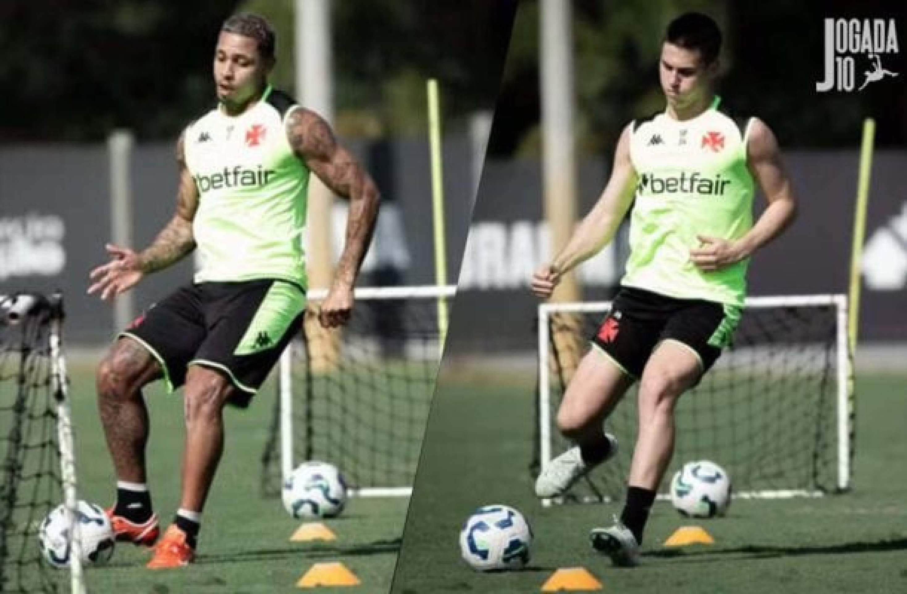 David e Estrella avançam na recuperação e treinam sem limitações no Vasco