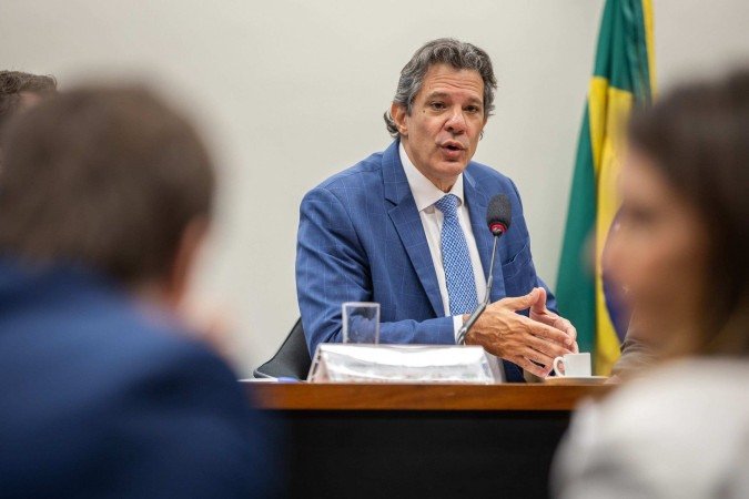 Haddad é defensor da estratégia de ir ao STF. Ele e outros ministros consideram que o Legislativo usurpou uma função exclusiva do Executivo -  (crédito: Diogo Zacarias/MF)