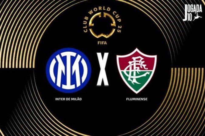 Inter de Milão e Fluminense será mais uma partida das oitavas do Mundial de Clubes - (crédito: Foto: Arte/Jogada10) Inter de Milão e Fluminense será mais uma partida das oitavas do Mundial de Clubes - (crédito: Foto: Arte/Jogada10)