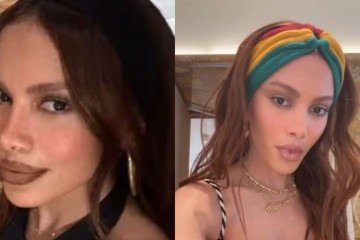 Anitta reaparece com novo rosto após sumiço; veja - (crédito: Redes Sociais) Anitta reaparece com novo rosto após sumiço; veja - (crédito: Redes Sociais)
