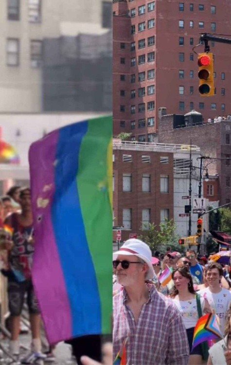 Marcha do Orgulho de Nova York -  (crédito: Reprodução/Instagram @nycpride)