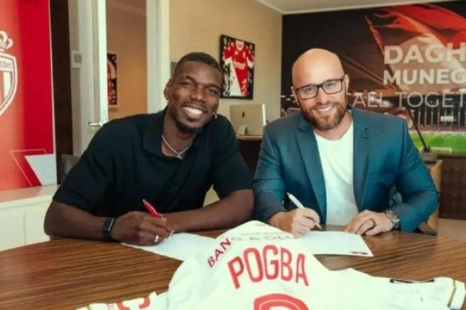 Paul Pogba - (crédito: Foto: Divulgação / Monaco) Paul Pogba - (crédito: Foto: Divulgação / Monaco)