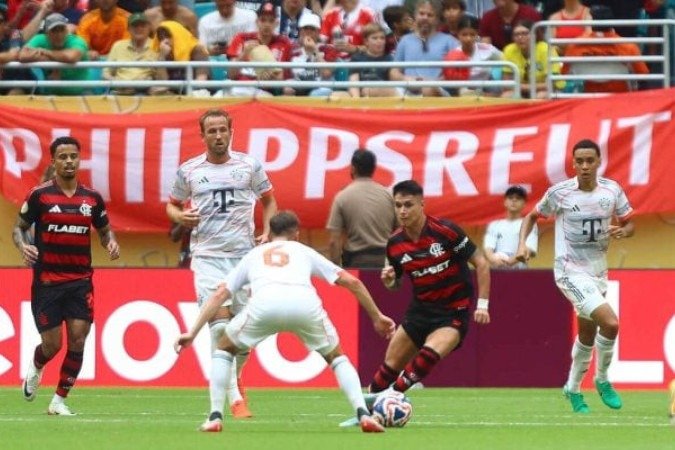 Flamengo contra o Bayern pelo Mundial - (crédito: Gilvan de Souza/Flamengo) Flamengo contra o Bayern pelo Mundial - (crédito: Gilvan de Souza/Flamengo)