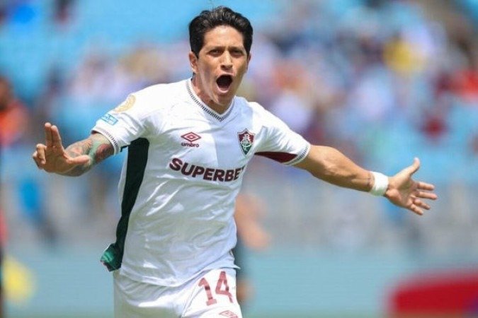 CANO - Encerrou sequência de cinco jogos sem marcar para anotar o primeiro gol, logo aos 3', com muito oportunismo. Um dos heróis do Fluminense. NOTA 8,0. Foto: MARCELO GONÇALVES / FLUMINENSE F.C.