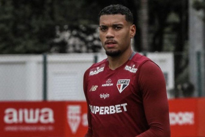 Ruan não terá empréstimo renovado com o São Paulo - (crédito: Foto: Erico Leonan/São Paulo FC) Ruan não terá empréstimo renovado com o São Paulo - (crédito: Foto: Erico Leonan/São Paulo FC)