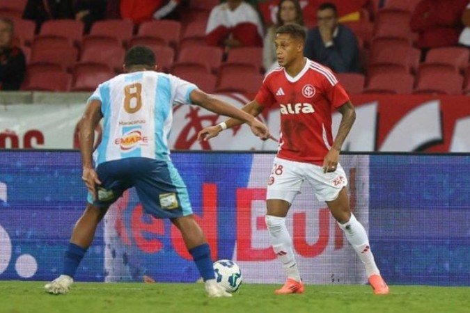Permanência de Vitinho será importante no Inter, já que o atacante rapidamente conquistou espaço pelas suas atuações decisivas -  (crédito: Foto: Ricardo Duarte/Internacional)