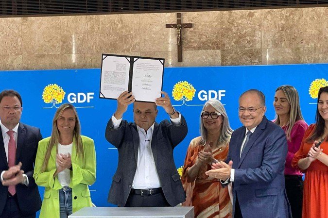 Ibaneis destacou que a proposta está alinhada à agenda estratégica de seu governo para consolidar a capital como referência nacional em sustentabilidade e transição energética. -  (crédito: Davi Cruz CB/DA Press)
