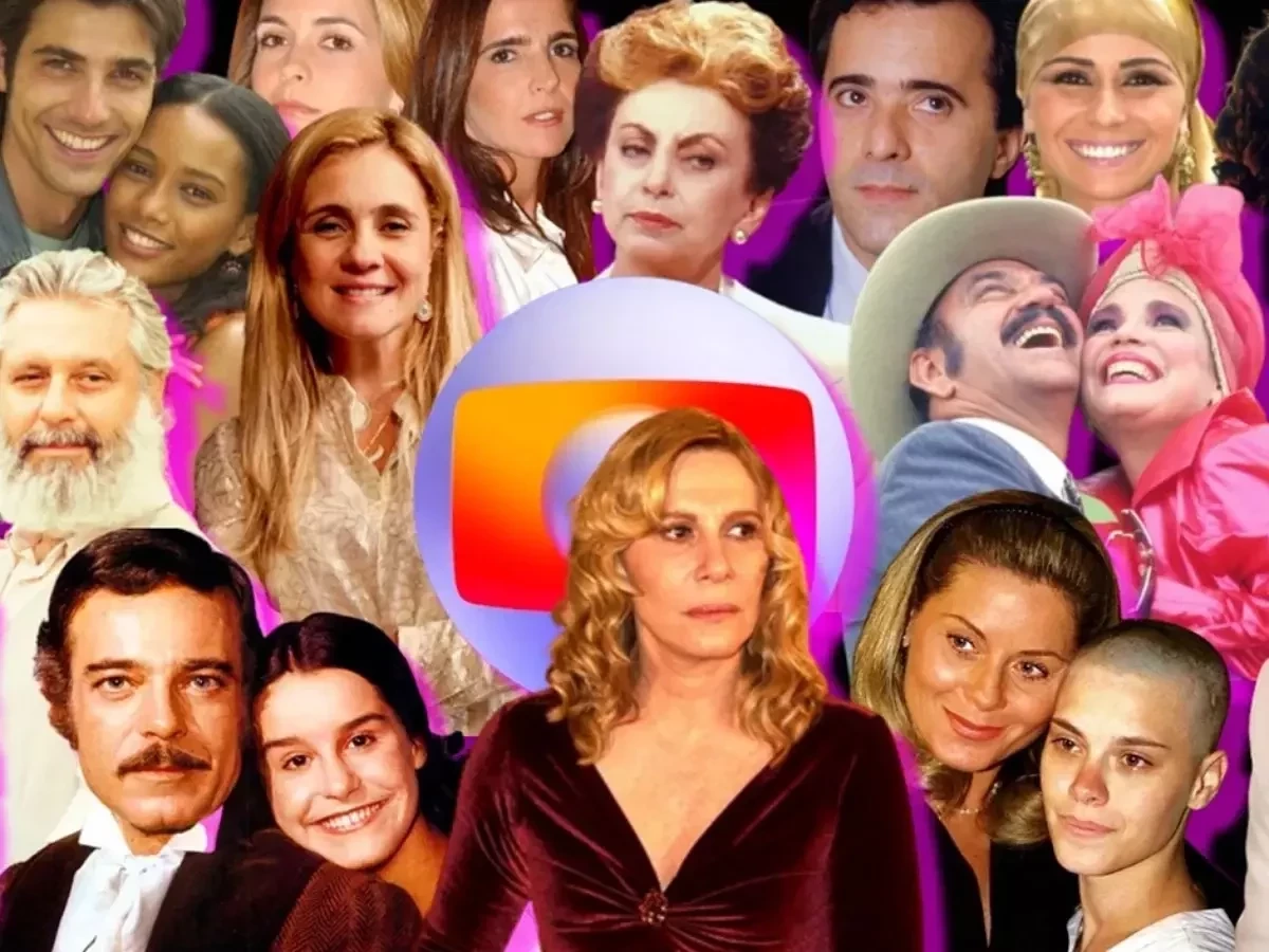 Novelas mais assistidas da TV Globo -  (crédito: Reprodução/Meio News)