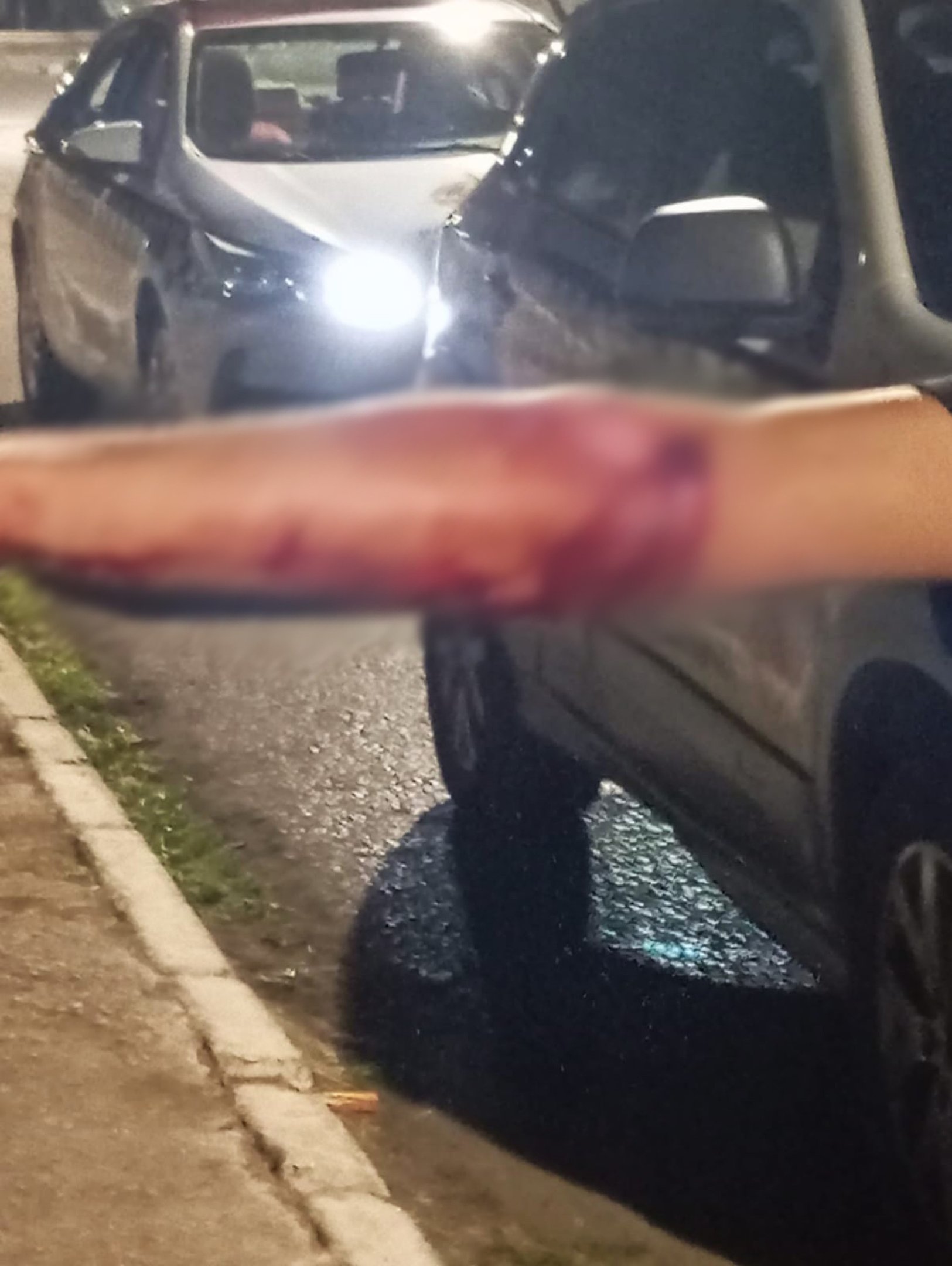 Terror em Taguatinga: homem quebra copo no braço da companheira e é preso