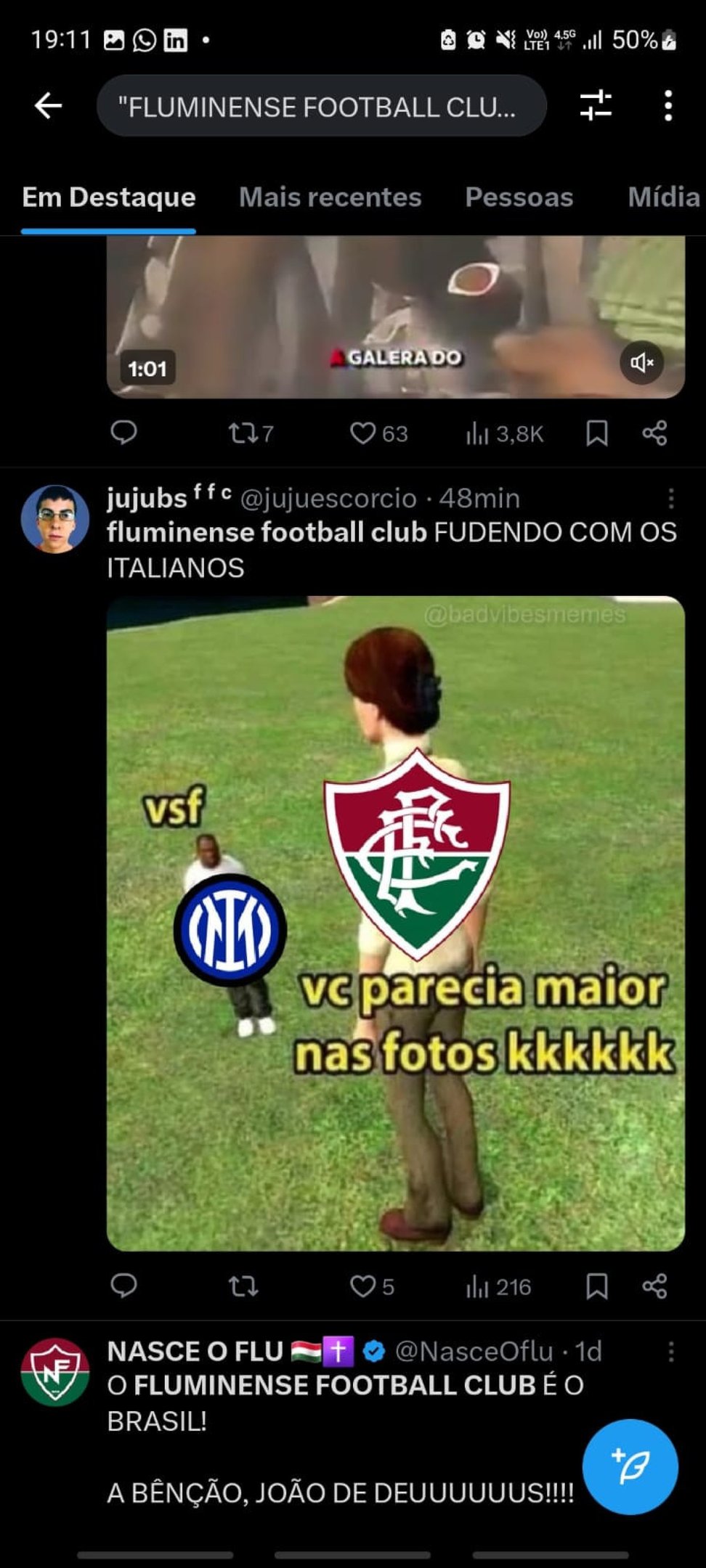 Fluminense vence Inter nas oitavas da Copa do Mundo de Clubes por 2 x 0