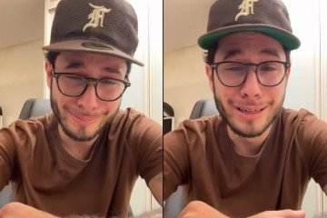 Irmão de Marília Mendonça chora nas redes e pede que parem com os ataques -  (crédito: Reprodução Instagram)