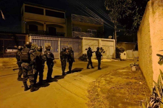 Operação ocorreu no período da pandemia - (crédito: PCDF/Divulgação) Operação ocorreu no período da pandemia - (crédito: PCDF/Divulgação)