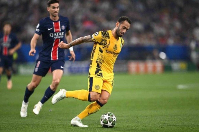 Meia turco responde afirmação de Lautaro após derrota da Inter no Mundial -  (crédito: Foto: Getty images)