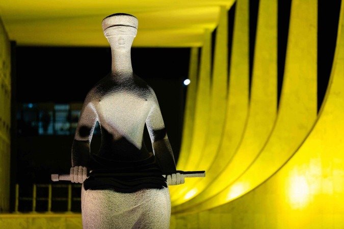 Depoimentos serão conduzidos por um juiz auxiliar do ministro Alexandre de Moraes, relator do caso no STF - (crédito: Fellipe Sampaio /STF) Depoimentos serão conduzidos por um juiz auxiliar do ministro Alexandre de Moraes, relator do caso no STF - (crédito: Fellipe Sampaio /STF)