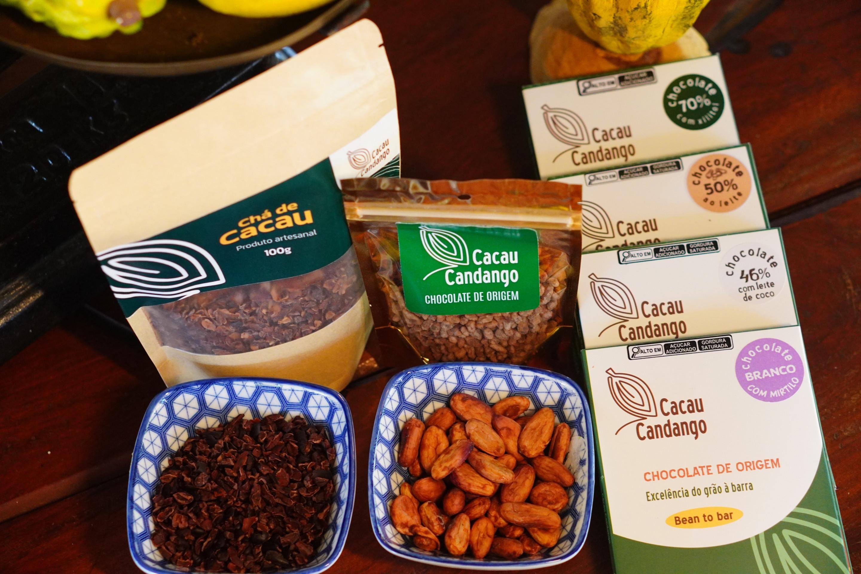 Cacau Candango tem sabores autoriais com frutas colhidas  na chácara  onde produz