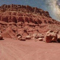 Formação rochosa foi registrada na cratera Jezero, região que já teve água em Marte -  (crédito: Pexels)