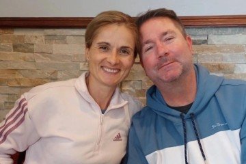 Brian Tarrence e a esposa -  (crédito: Reprodução / NY Post )