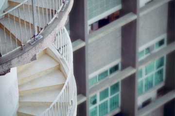 Edifício Copan em São Paulo Exposição Concretus, de Celso Júnior. 