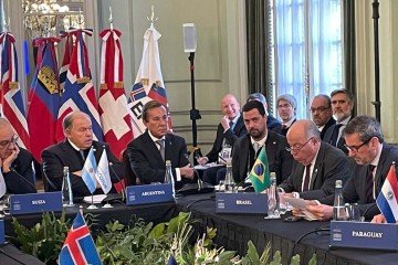 O acordo entre Mercosul e Efta está em negociação desde 2017, e será finalizado nesta terça-feira (15/9)
 -  (crédito: Divulgação/MRE)