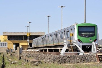 Imagem do metrô do DF
 -  (crédito: Minervino Júnior/CB/D.A.Press)
