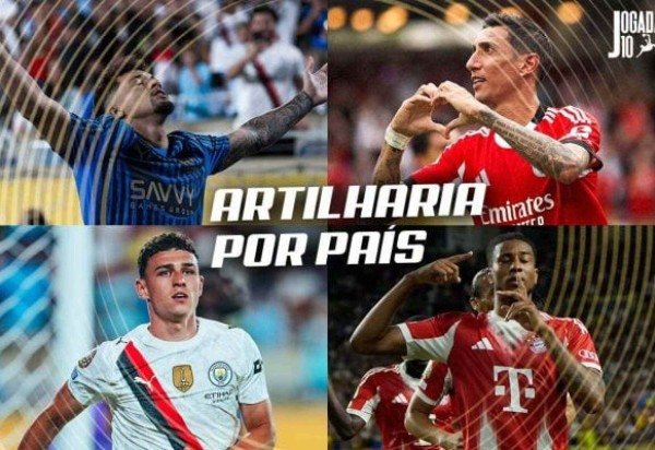 Fotos: Divulgação / Al Hilal, Benfica , Man. City e Bayern