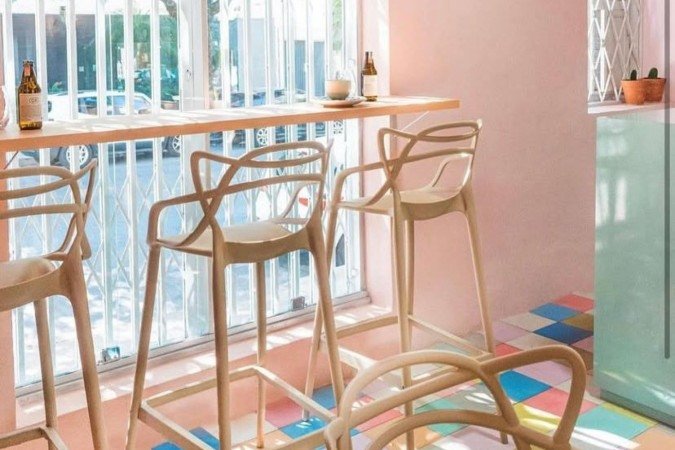 A Confeitaria Rebobina está localizada na Rua Aimorés, Centro-Sul de BH -  (crédito: Redes Sociais / Reprodução)