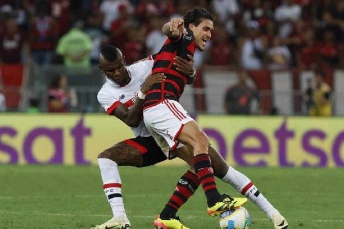 Flamengo e São Paulo se enfrentam dia 12 de julho, pelo Brasileirão  -  (crédito: Foto: Rubens Chiri/ Sao Paulo FC)