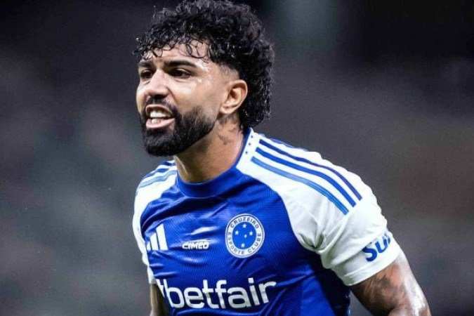 Gabigol em ação pela Raposa nesta temporada -  (crédito: Foto: Gustavo Aleixo/Cruzeiro)