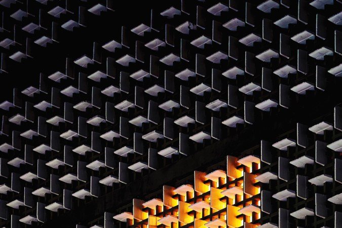 Bloco F da 311 Sul Exposição Concretus, de Celso Júnior. 